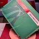 Best Copy Cartier Credit Card Holder Green Leather -Silver corner (3)_th.jpg